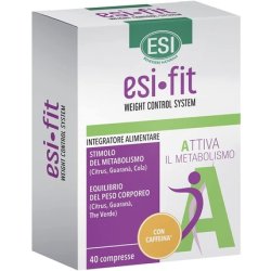 ESI FIT ACTIVA with Caffeine 40 Tablets