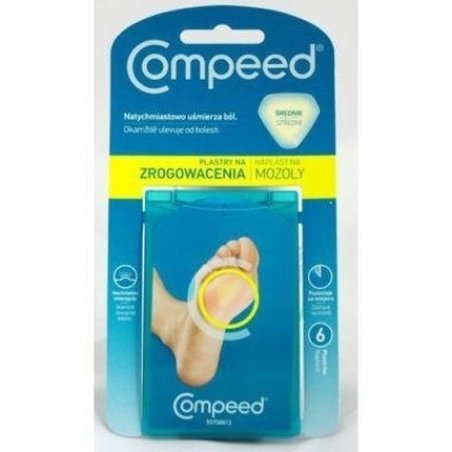 Compeed Plasters For Keratoses - 44cm X 45cm, 6 Pieces