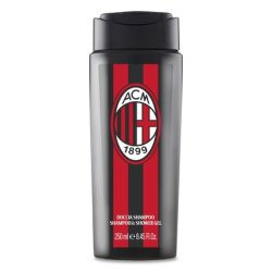 Naturaverde Football Team Milan Shower Gel and Shampoo Energizing Soap for Body and Hair 250ml