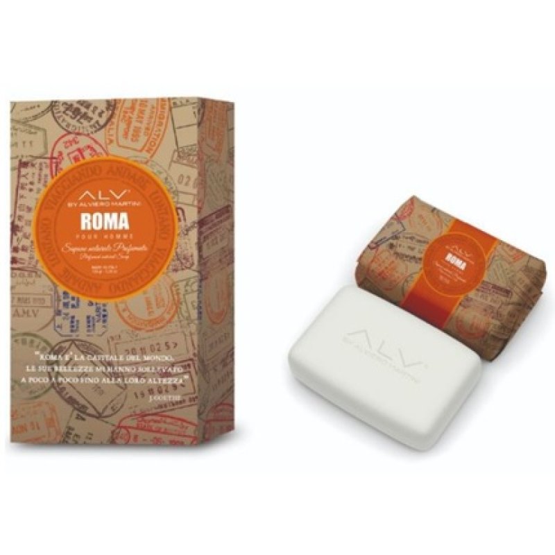 Albiero Martini 2023 Alviero M. U Set Roma Tris Natural Fragrant Soap 150 Grams