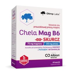 Olimp Labs Chelated Magnesium B6 Cramp Dietary Supplement 60 Capsules