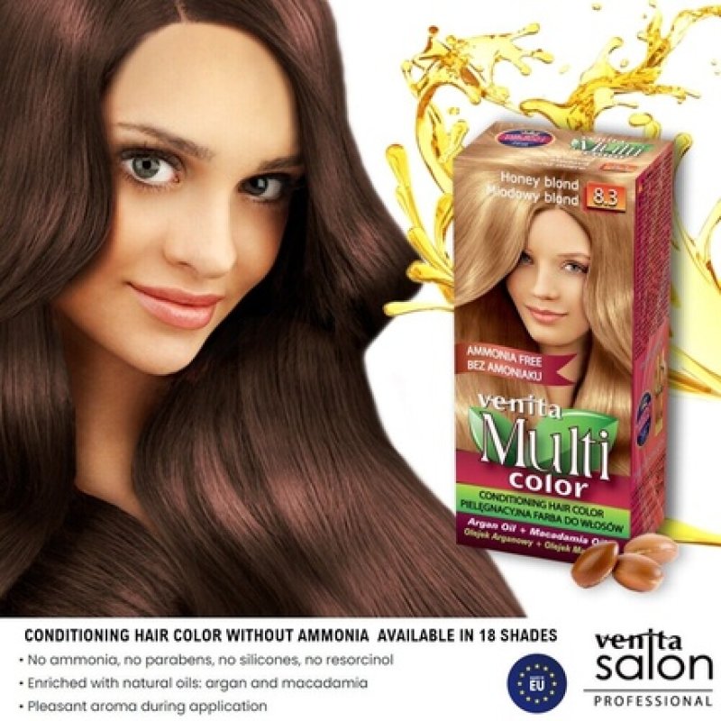 Conditioning Hair Color Dye - 0% Ammonia - Gray Hair Coverage