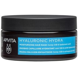 Apivita Apivita Hyaluronic Hydra Hair Mask For Hydration With Honey Stb And Hyaluronic Acid 200ml
