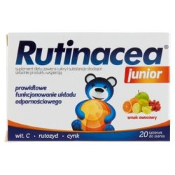 RUTINACEA Junior Dietary Supplement Supporting Immune System