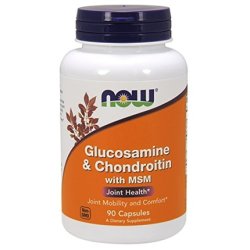 Now Foods Glucosamine Chondroitin MSM 90 Capsules
