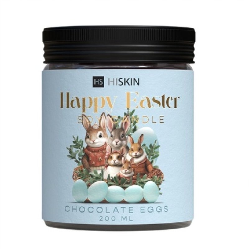 Hiskin Happy Easter Soy Candle Chocolate Eggs 200ml