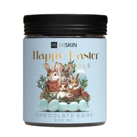 Hiskin Happy Easter Soy Candle Chocolate Eggs 200ml