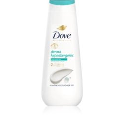 Dove Derma Hypoallergenic Shower Gel Fragrance-Free, 400 Ml, Sulfate-Free