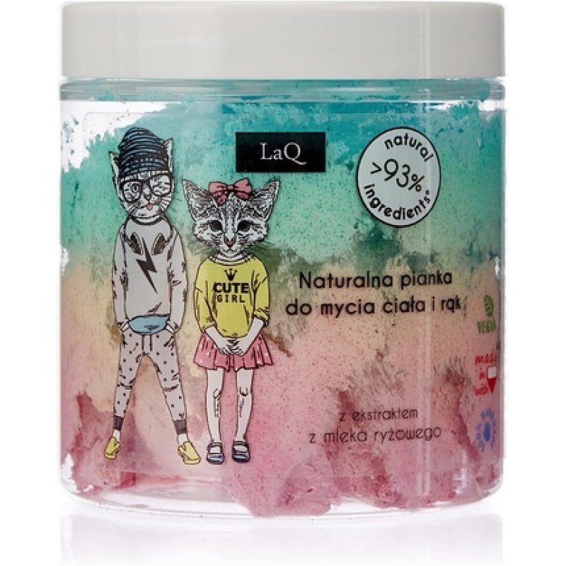 LaQ Children's Foam Cleanser - 3 Colors 250ml
