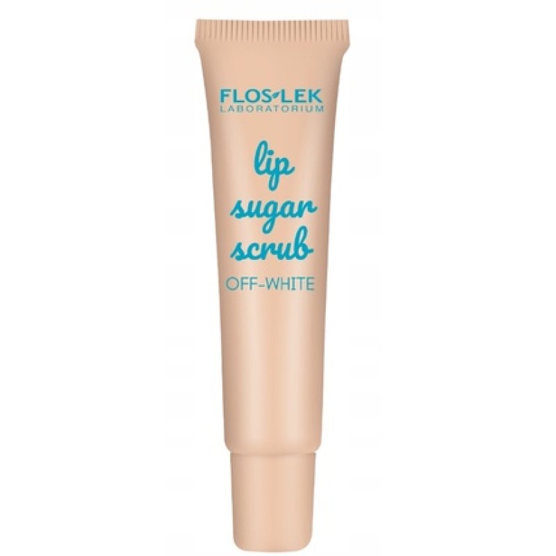 Floslek Laboratorium Off-White Sugar Scrub For Lips, 14 G