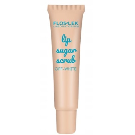 Floslek Laboratorium Off-White Sugar Scrub For Lips, 14 G
