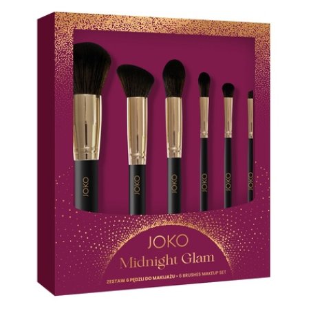 Joko Makeup Brush Set Midnight Glam