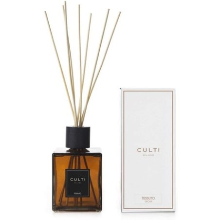 Culti Milano Diffuser Sticks, 1000 Ml, Fragrance, Midolline, Cassi Leaves And