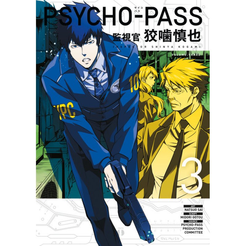 ISBN Psycho-Pass: Inspector Shinya Kogami Volume 3