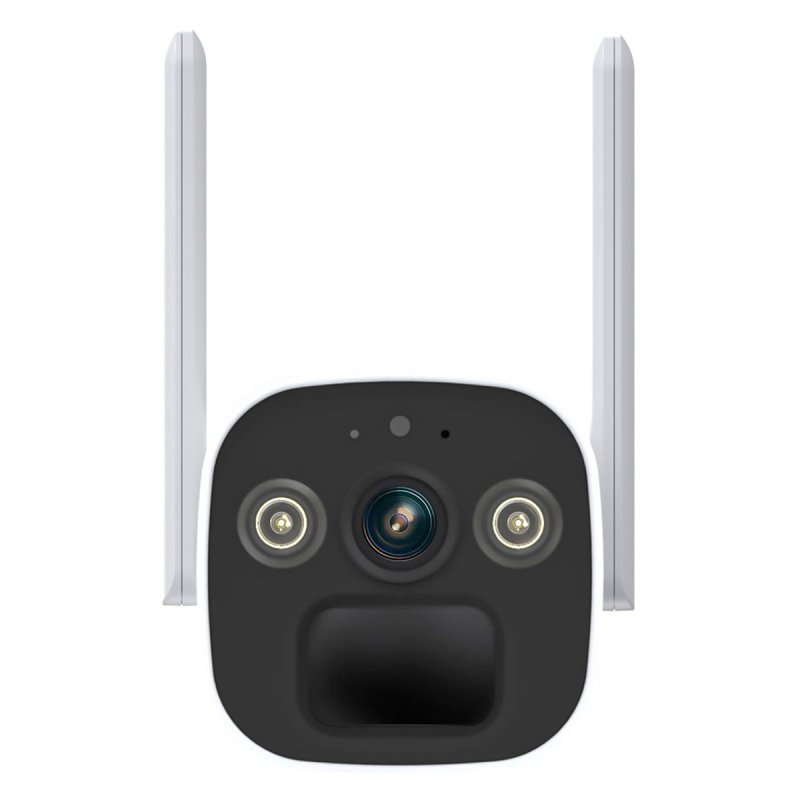 Foscam BP4 WLAN Überwachungskamera inkl. Solarpanel 4MP (2560x1440), Akku-/Solarbetrieb, Nachtsicht in Farbe