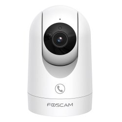 Foscam R8M WLAN Überwachungskamera Weiß 8MP (3840x2160), WiFi 6, Notruftaste, Auto-Tracking-Funktion