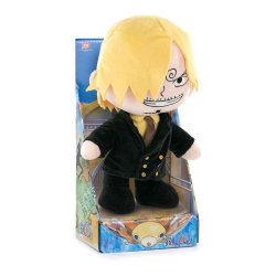 One Piece peluche Sanji (présentoir en carton) 28 cm