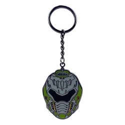 Doom The Dark Ages porte-clés métal Helmet