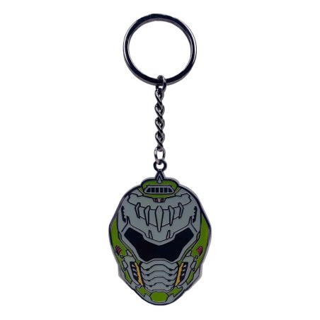 Doom The Dark Ages porte-clés métal Helmet