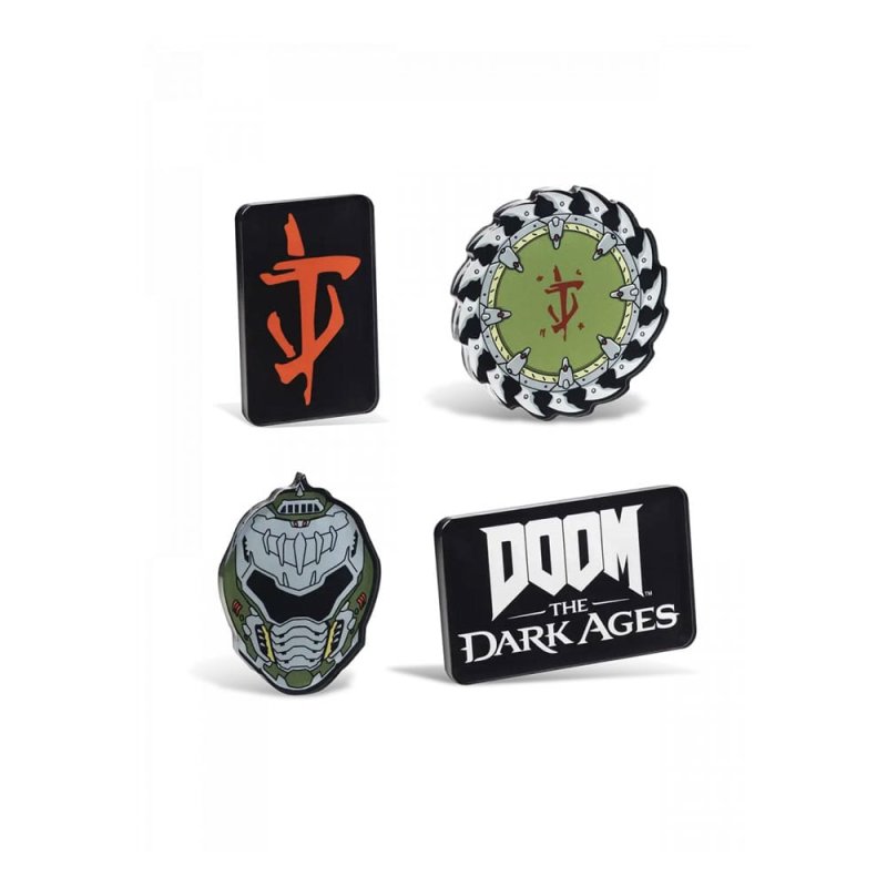 Doom The Dark Ages Kit d'aimants Icons