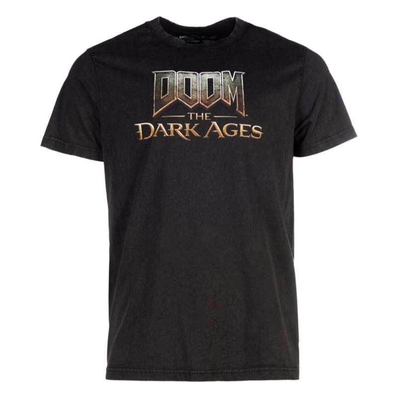 Doom The Dark Ages T-Shirt Logo Washed Out (M)