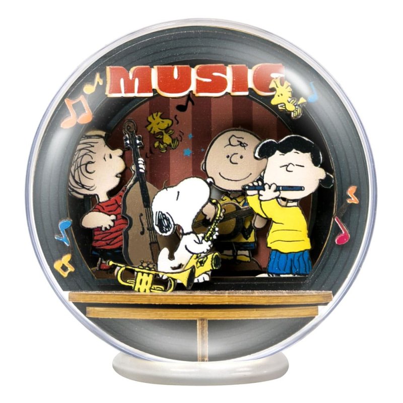Peanuts Puremind maquette Le globe Wooden Theater Globe Night of Music