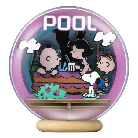 Peanuts Puremind maquette Wooden Theater Globe Cool Pool