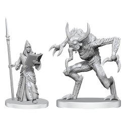 Pathfinder Deep Cuts miniatures à peindre Vloriak (Despoiler Demon) & Demonologist