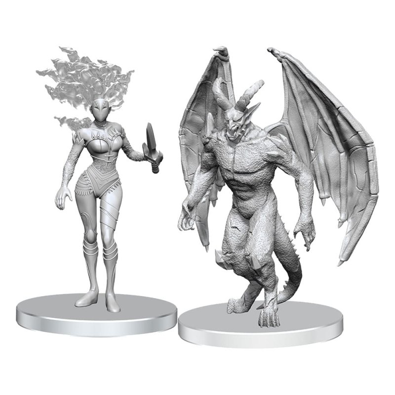 Pathfinder Deep Cuts miniatures à peindre Gargoyle & Shae