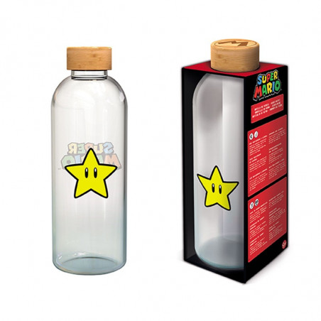 NINTENDO - Bouteille en verre grand format 1030ml