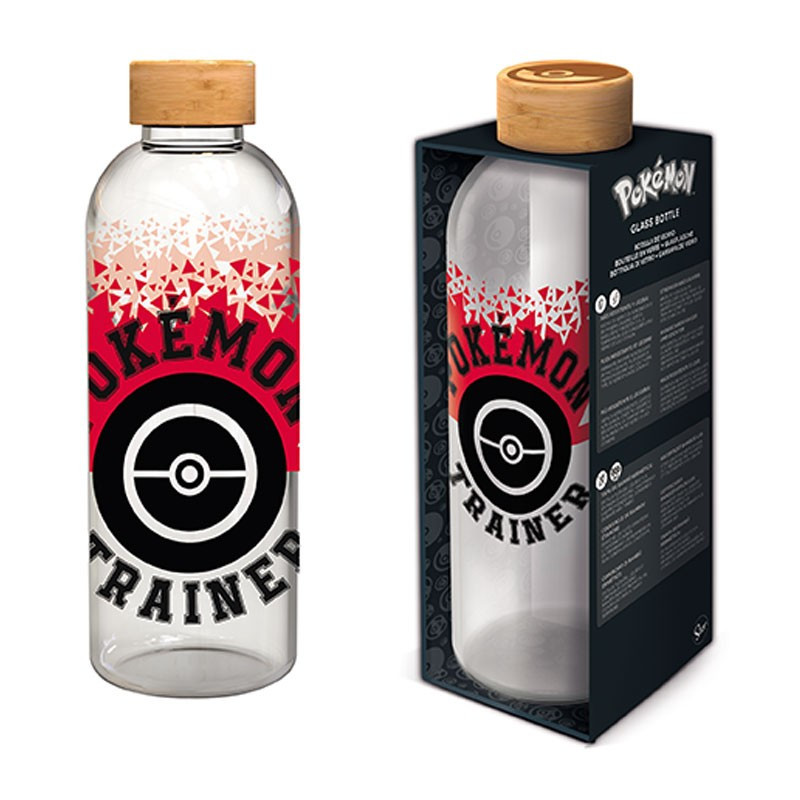 POKEMON - Bouteille en verre grand format 1030ml