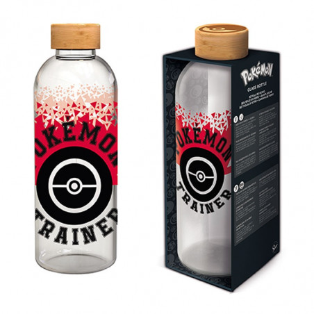 POKEMON - Bouteille en verre grand format 1030ml