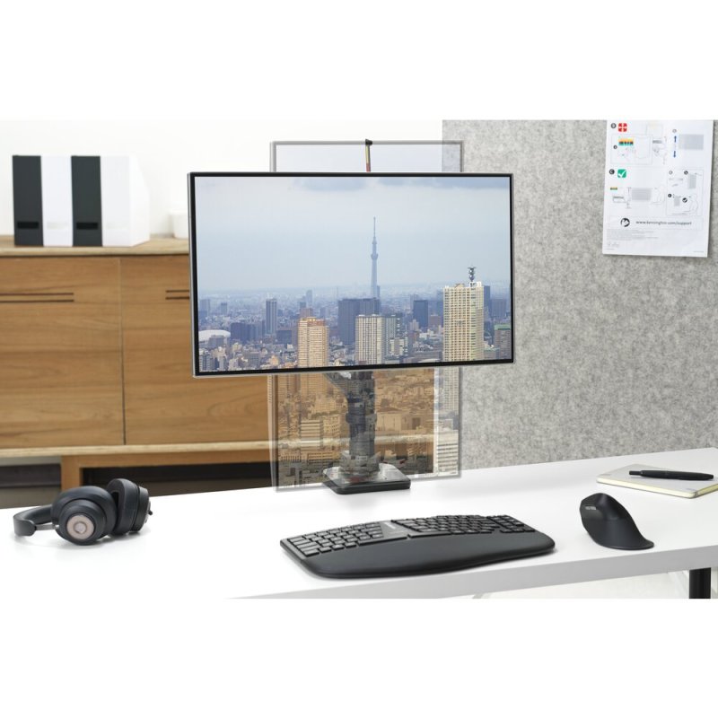 Kensington SmartFit Premium 124,5 cm (49") Bureau Noir