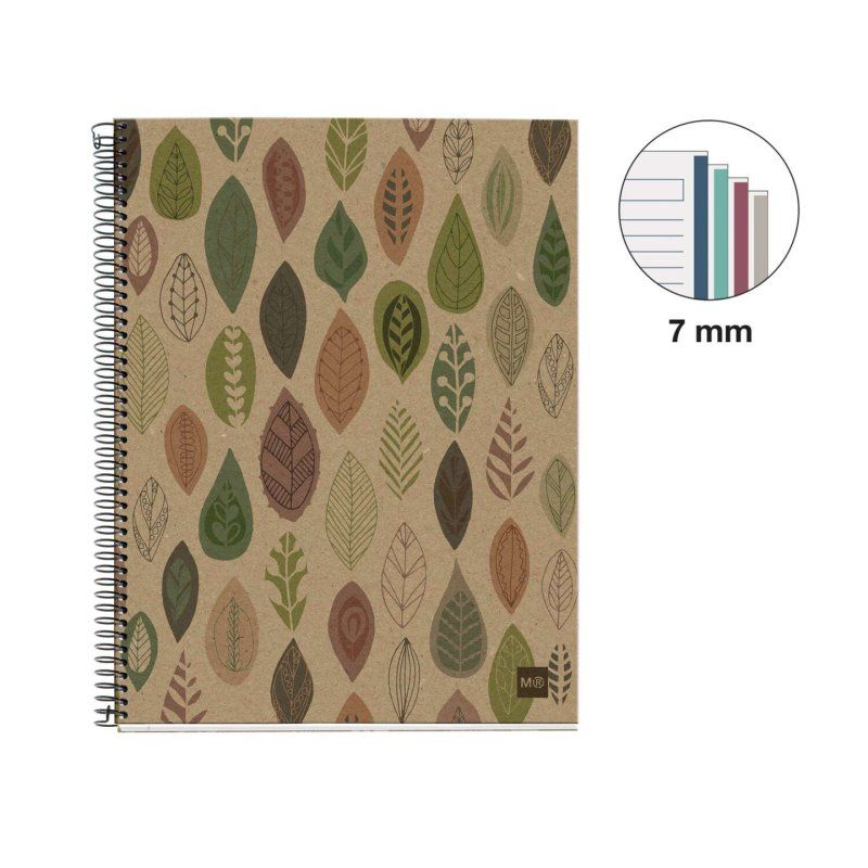 Miquelrius Notizblock ECOLEAVES Recycle A4 80 Blatt (Speditionsversand)