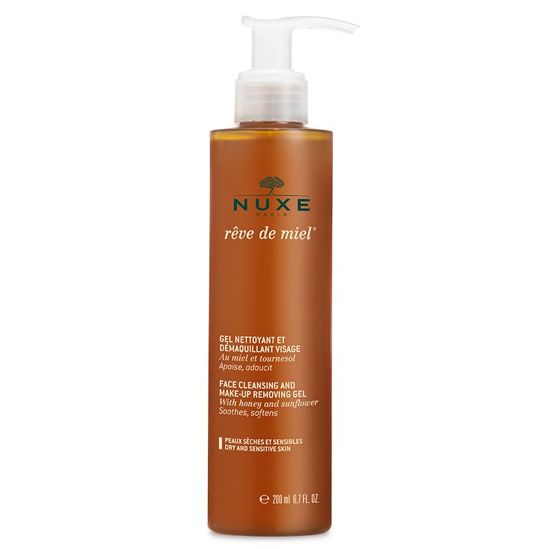 Nuxe - Rîve de Miel Facial Cleansing and Make-Up Removing Gel 200 ml.