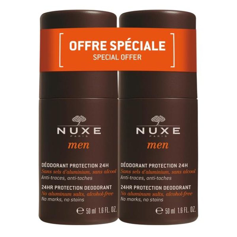 Nuxe - Men Deo Roll On Duopack 2 x 50 ml