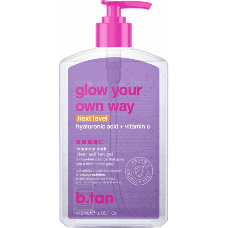 b.tan - Glow Your Own Way NEXT LEVEL Tan Gel 473 ml