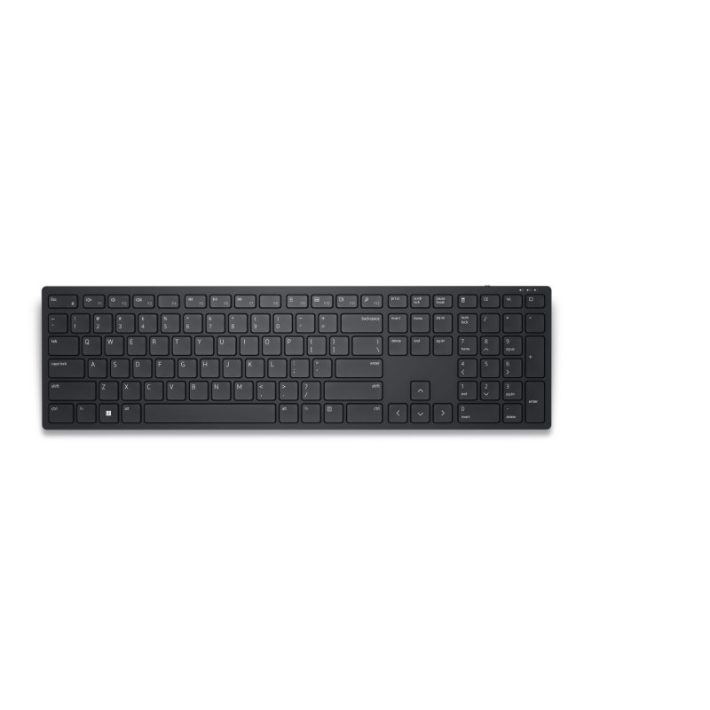 DELL KB500 clavier Bureau RF sans fil QWERTY Nordique Noir