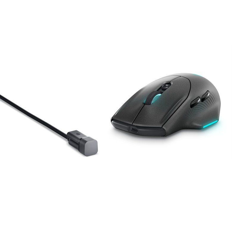 Alienware AW620M mouse Gaming Right-hand RF Wireless USB Type-C Optical 26000 DPI