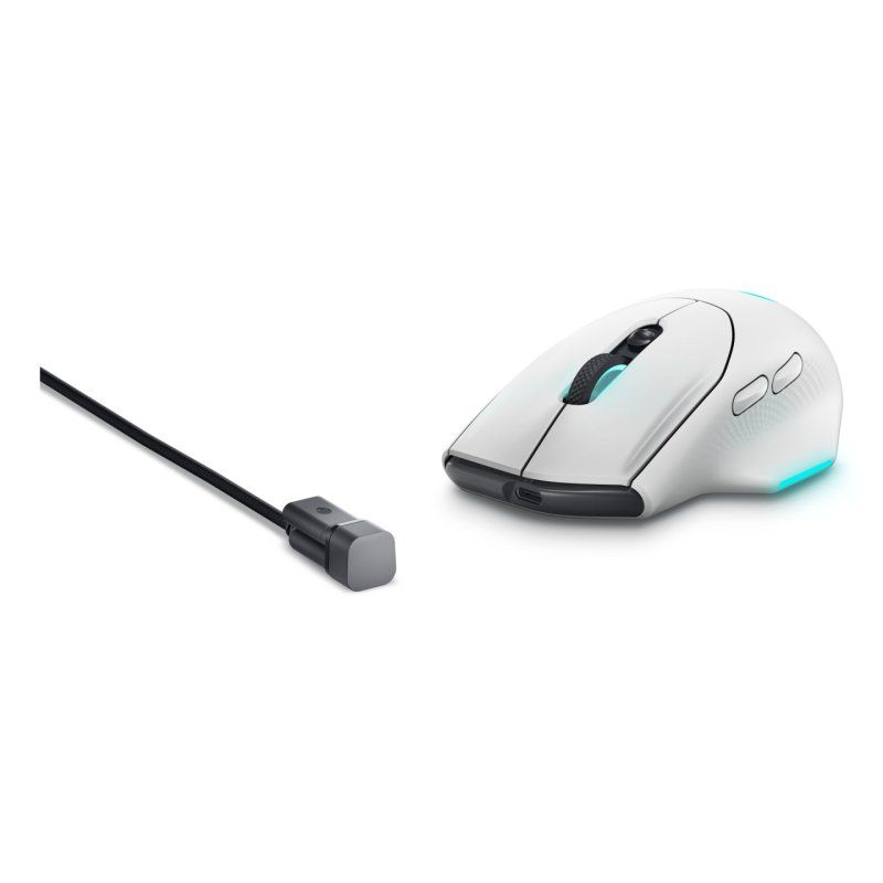 Alienware AW620M mouse Gaming Right-hand RF Wireless USB Type-C Optical 26000 DPI