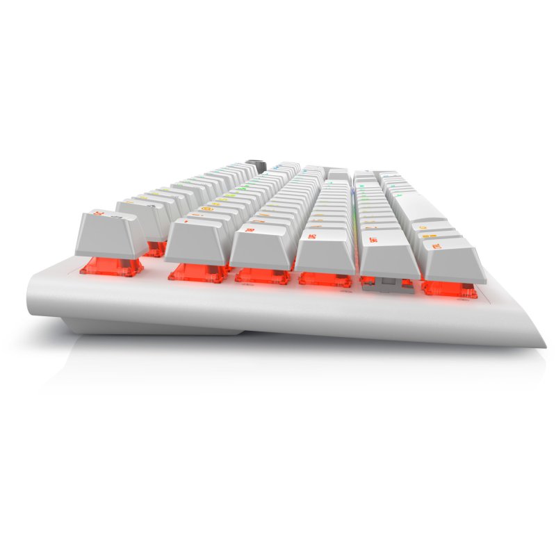 Alienware AW920K clavier Jouer USB RF Wireless Bluetooth Blanc