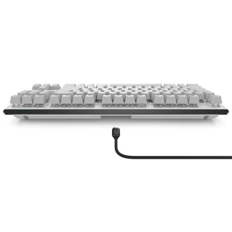 Alienware AW420K clavier Jouer USB QWERTY US International Blanc