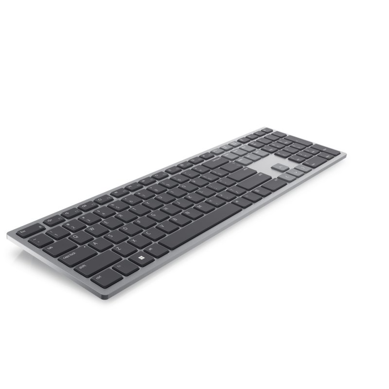 DELL KB700 clavier Bureau RF sans fil Bluetooth QWERTZ Tchèque, Slovaque Gris