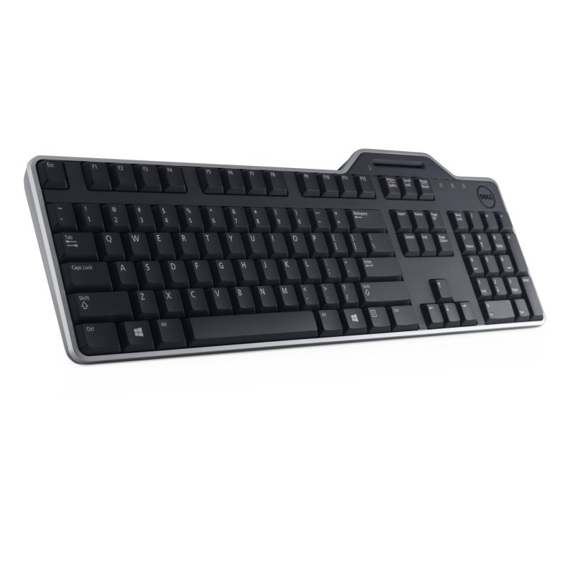 DELL KB813 keyboard Office USB QWERTZ Czech, Slovakian Black
