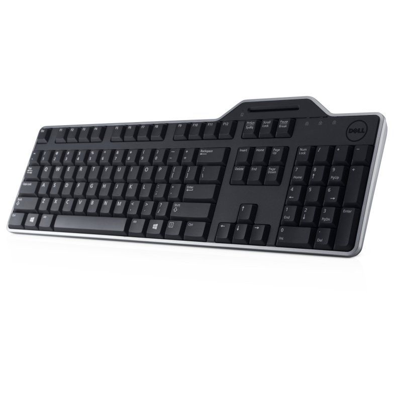DELL KB813 clavier Bureau USB QWERTZ Tchèque, Slovaque Noir
