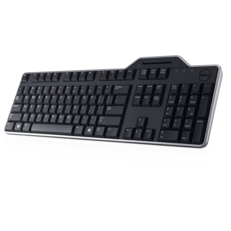 DELL KB813 keyboard Office USB QWERTZ Czech, Slovakian Black