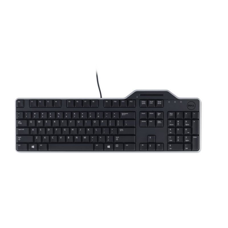 DELL KB813 clavier Bureau USB QWERTZ Tchèque, Slovaque Noir