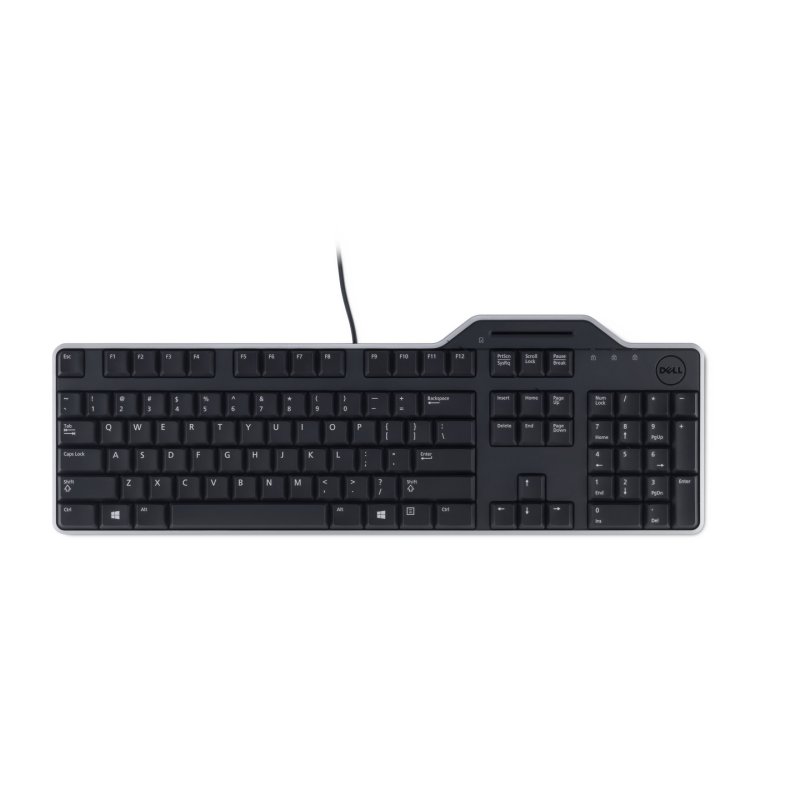 DELL KB813 keyboard Office USB QWERTZ Czech, Slovakian Black