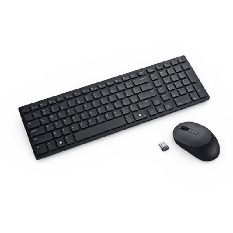 PRO COMPACT SILENT KEYBOARD AND MOUSE KM555 CZECH/SLOVAK QWERTZ