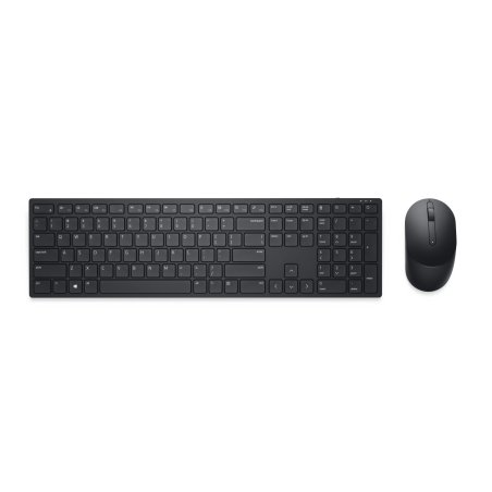 DELL KM5221W clavier Souris incluse Bureau RF sans fil QWERTZ Tchèque, Slovaque Noir